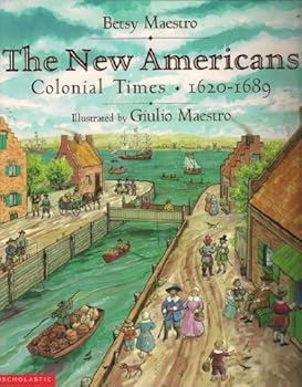 Paperback The New Americans: Colonial Times 1620-1689 Book