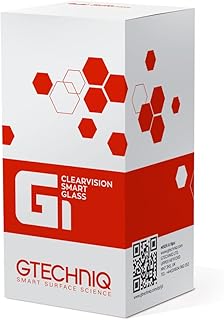 Gtechniq G1 Clear Vision Smart Glass 100ml - Hydrophobic Bonded Layer Improves Visibility, Reduces Smears, Repels Water, E...