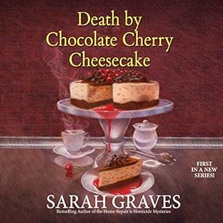 Death by Chocolate Cherry Cheesecake Audiolibro Por Sarah Graves arte de portada