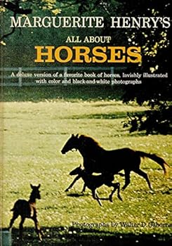 Hardcover All about Horses-Delux Book