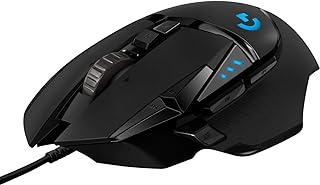 Logitech G502 HERO High Performance Gaming Muis, HERO 25K sensor, 25.600 DPI, RGB, Aanpasbare Gewichten, 11 Programmeerbar...