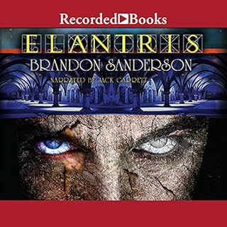 Elantris Audiolibro Por Brandon Sanderson arte de portada