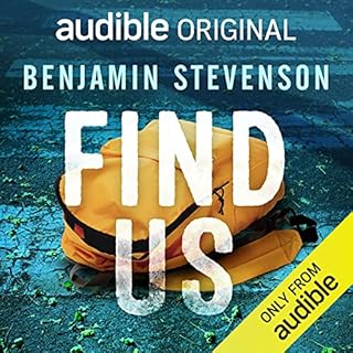 FIND US Audiolibro Por Benjamin Stevenson arte de portada