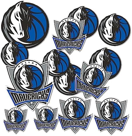 Desert Cactus Dallas Mavericks NBA Officially Licensed Sticker Vinyl Decal Laptop Water Bottle Car Scrapbook (Type 1-1)