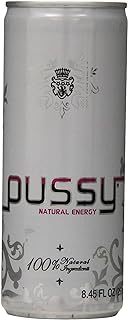 Pussy Natural Energy Drink (250ml - Pack of 6)