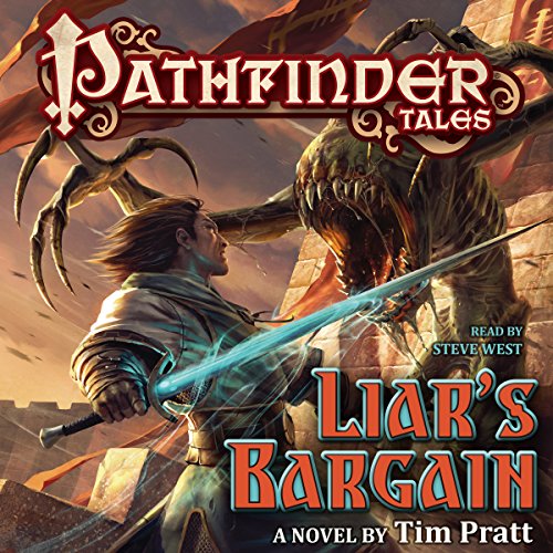 Pathfinder Tales: Liar's Bargain Audiolibro Por Tim Pratt arte de portada