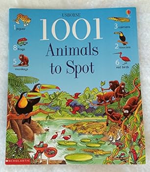 Paperback 1001 Things to Spot: 1001 Animals to Spot Book