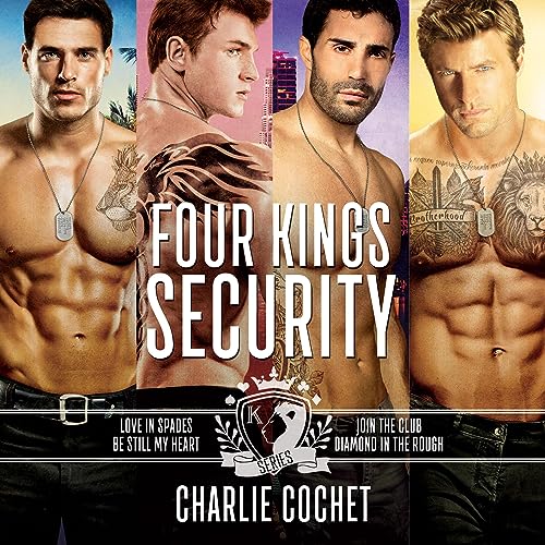 Four Kings Security Boxed Set Audiolivro Por Charlie Cochet capa