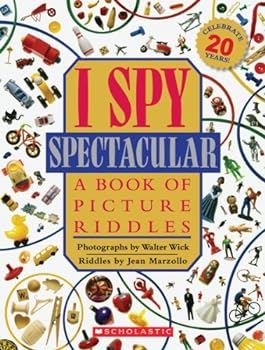 Hardcover I Spy Spectacular: A Book of Picture Riddles Book