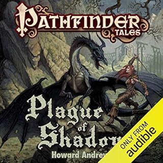 Plague of Shadows Audiolibro Por Howard Andrew Jones arte de portada