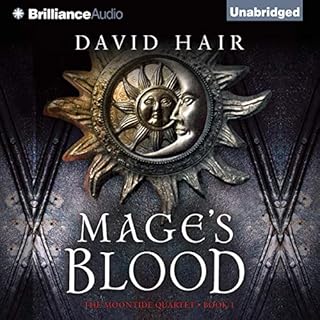 Mage's Blood Audiolibro Por David Hair arte de portada