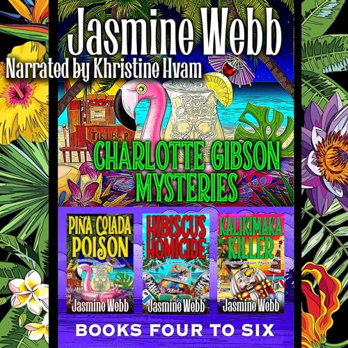 Charlotte Gibson Mysteries Books 4-6 Boxed Set Audiolivro Por Jasmine Webb capa