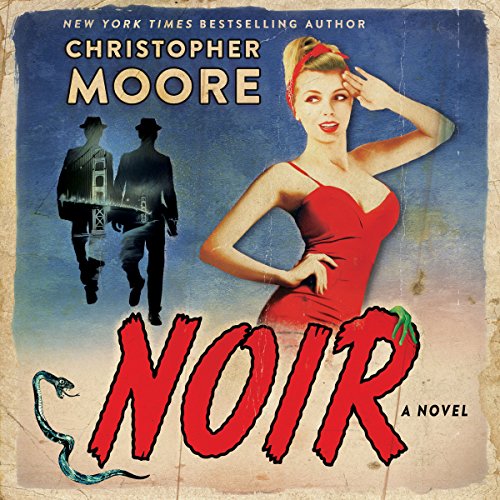 Noir Audiolibro Por Christopher Moore arte de portada