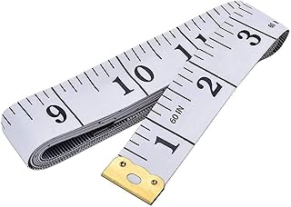 GDMINLO Soft Tape Measure Double Scale Body Sewing Flexible Tailor Craft Vinyl Ruler for Weight Loss Medical Body Measurem...