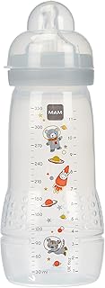 Intrucciones en lengua extranjera - MAM - Biberón Easy Active de segunda edad, 330 ml – 6 meses – Tetina Caudal X, velocid...