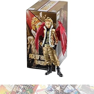 Hawks [B]: 17cm Age of Heroes Statue Figurine Bundled with 1 A.C.G. Compatible Theme Trading Card (19707)