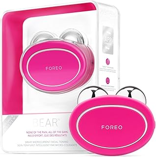 FOREO BEAR Masajeador facial eléctrico de microcorrientes - Define el contorno de la mandíbula - Lifting facial no invasiv...