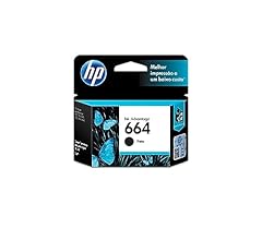 Cartucho de Tinta HP 664 Preto Original (F6V29AB) Para Impressora HP Deskjet 2136, Impressora HP Deskjet 2676, Impressora H…