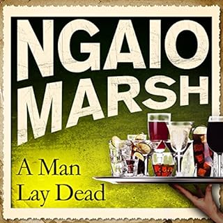 A Man Lay Dead Audiolibro Por Ngaio Marsh arte de portada