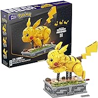 Mega Construx, Pokémon Kit de Construcción, Collector Pikachu, Juguetes para Niño, 12 Años en Adelante, 1092 Piezas,...