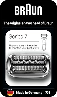 Braun Series 7 73S Cabezal de Recambio Negro para Afeitadora Eléctrica, Compatible con las Afeitadoras Series 7