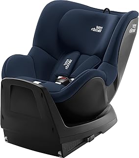 BRITAX RÖMER Silla de coche DUALFIX PLUS Giro de 360°, con reductor para recién nacidos y ISOFIX, niños de 40-105 cm (i-Si...