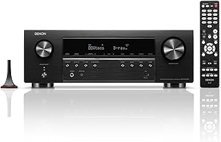 Denon Receptor de home theater AVR S770H 7,2 Ch (modelo 2023) receptor HDMI UHD 8K (75W x 7), transmissão sem fio via HEO...