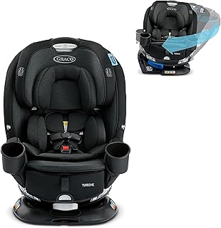 Graco Turn2Me 3-in-1 Convertible Car Seat, Rotating Seat feature, with Rear-Facing, Forward-Facing and Highback Booster op...