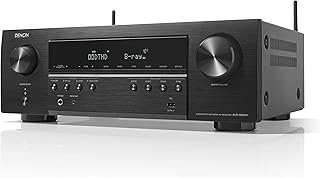 Denon AVR-S660H 5.2 Ch AVR - 75 W/CH (modelo 2021), melhoria avançada 8K, áudio 3D - Dolby TrueHD, DTS: HD Master e mais, ...