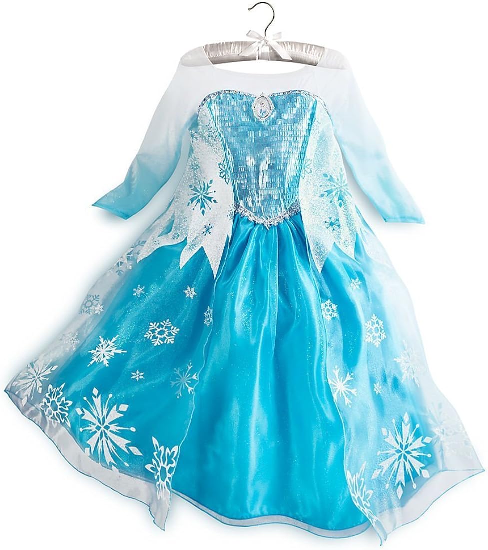 Disney Parks Frozen Elsa Dress Size 11/12 : Amazon.in: Toys ...