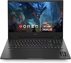 HP [Smart Choice Omen Gaming Laptop, AMD Ryzen 7 7840Hs, 8GB RTX 4060 GPU, 16.1"(40.9 Cm), FHD, IPS, 165 Hz, 300 Nits, 16G...