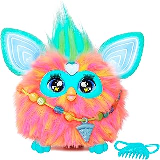 Hasbro Furby - Furby, Juguete Interactivo de Color Coral Activado por Voz, para niños y niñas a Partir de 6 años, 15 Acces...