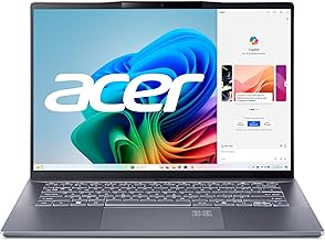 Acer Swift 14 AI Copilot+ PC | 14.5" 2.5K 120Hz Display | Unlock AI Experiences | Qualcomm Snapdragon X Plus 10-Core Proce...