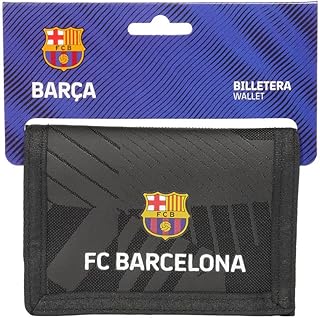 Safta M036a 812426036, F.C. Barcelona Black Cabecera, Cartera Billetera, Monedero, Cómoda y Versátil, Calidad y Resistenci...