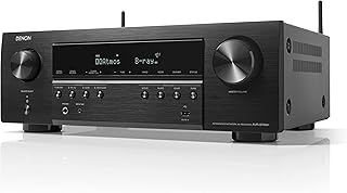 Denon AVR-S760H 7.2-Canal Home Theater AV Receptor 8K Vídeo Ultra HD 4K/120 - (Novo 2021)