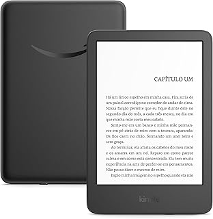 Novo Kindle (16 GB - modelo 2024) - Leve e compacto, com tela antirreflexo, trocas de página mais rápidas, luz frontal aju...