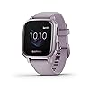 Garmin - Venu Sq GPS Smartwatch 33mm Fiber-Reinforced Polymer - Orchid (Renewed)