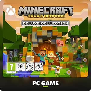 Minecraft: Java &amp; Bedrock Deluxe Collection | Windows 10/11 - Download Code