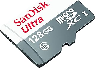 SanDisk Cartão microSDXC Ultra SDSQUNS-128G-GN6MN 128GB 80MB/s UHS-I Classe 10