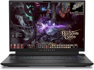 Alienware m18 R2 Gaming Laptop 18" QHD+ 165Hz Display, Intel Core i9 14900HX, NVIDIA GeForce RTX 4070, 32GB, 1TB SSD, Wind...