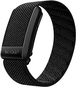 WHOOP 4.0 with 12 Month Subscription – Wearable Health, Fitness &amp; Activity Tracker – Continuous Monitoring, Performance Optimization, Heart Rate Tracking – Improve Sleep, Strain, Recovery, Wellness