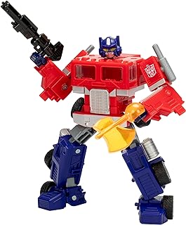 Transformers Legacy United Deluxe Class G1 Universe Optimus Prime, 5.5-inch Converting Action Figure, for Boys and Girls A...