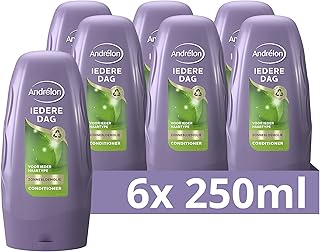 Andrélon Iedere Dag Conditioner, haarverzorging voor ieder haartype - 6 x 250 ml - Voordeelverpakking