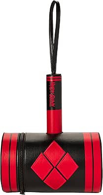 Spirit Halloween DC Villains Harley Quinn Mallet Crossbody Bag | Officially Licensed | Harley Quinn Accessory