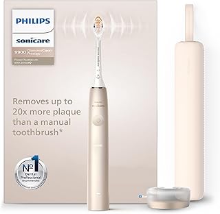 Philips Sonicare DiamondClean Prestige 9900: cepillo dental eléctrico sónico con un cabezal de cepillado Premium All-in-On...