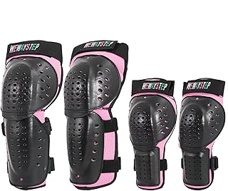 Kids Shin Guards,Knee Guards Kids Knee Pads and Elbow Pads Set, Skating Protective Gear Kids,4Pcs Dirt Bike Gear Kids Moto...