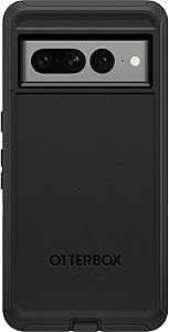 OtterBox Google Pixel 7 Pro Defender Series Case - Black, Rugged &amp; Durable, with Port Protection, Includes Holster Clip Kickstand