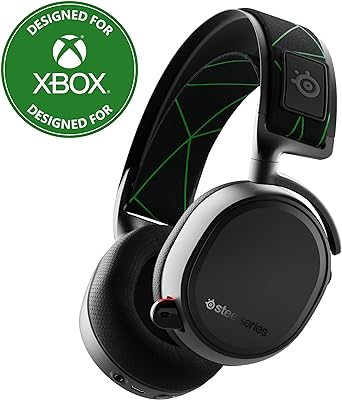 SteelSeries Arctis 9X Wireless Gaming Headset – Integrated-Xbox Wireless + Bluetooth – 20+ Hour Battery Life – for-Xbox One and Series X, Black