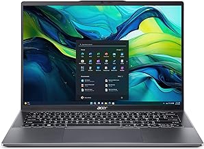 Acer Swift Go 14 Laptop | 14" 1920 x 1200 Touch Display | Unlock AI Experiences | AMD Ryzen 7 8845HS Octa-Core Ryzen AI Ca...