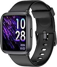 Imzuc Fitness Tracker Watch, Step Tracker with Heart Rate, Blood Oxygen Sleep Monitor, 5ATM Waterproof Pedometer, Step Cal...